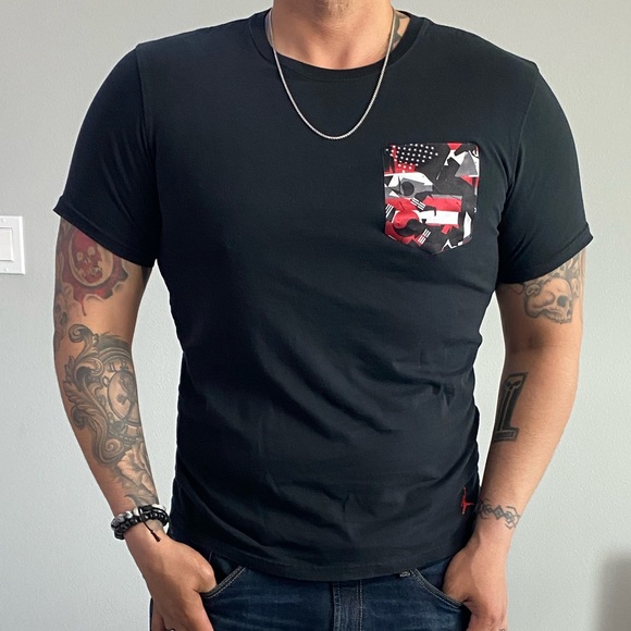 COPY - Jordan AJ 9 pocket t-shirt - Picture 1 of 6